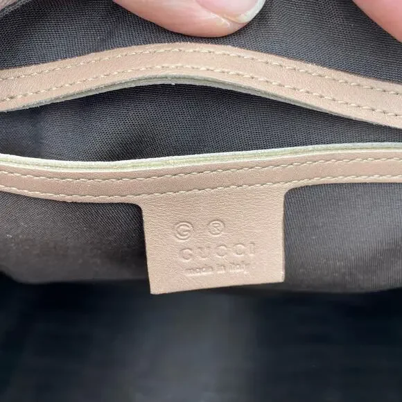 Gucci Dusty Pink Guccissima Leather Medium Joy Boston Bag Top Handle - Picture 2 of 16